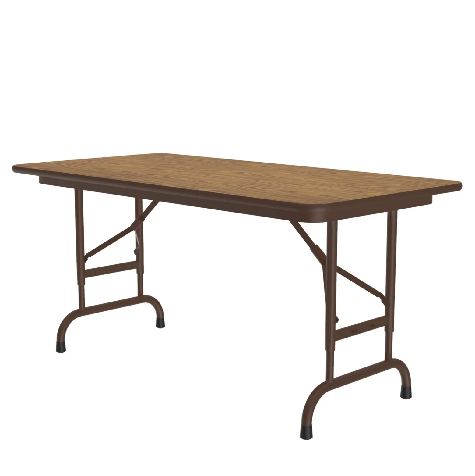 Adjustable Height Folding Table 24"W x 48"L x 22-32"H