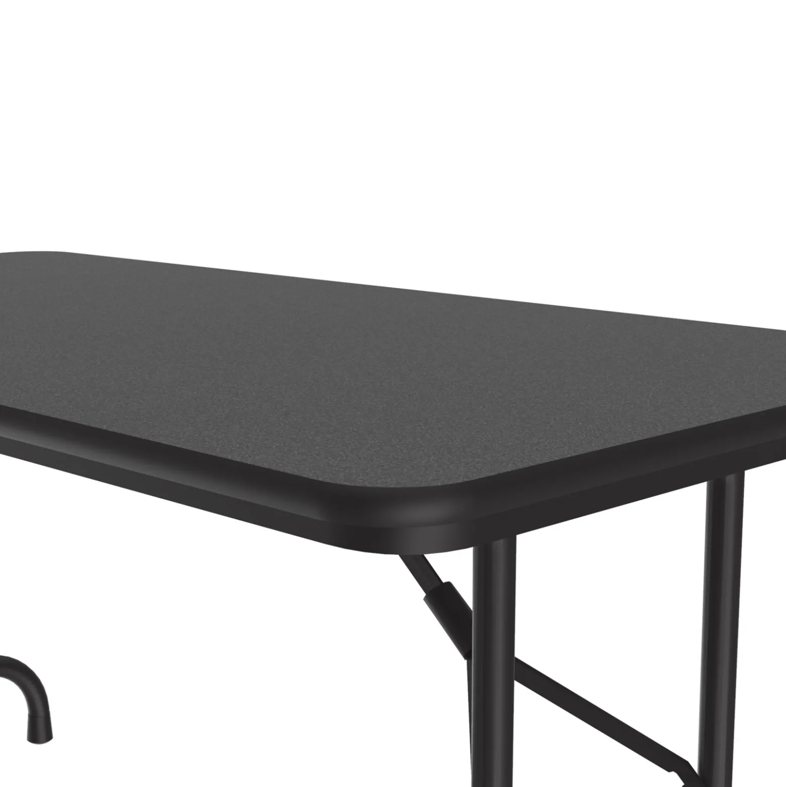 Adjustable Height Folding Table 24"W x 48"L x 22-32"H