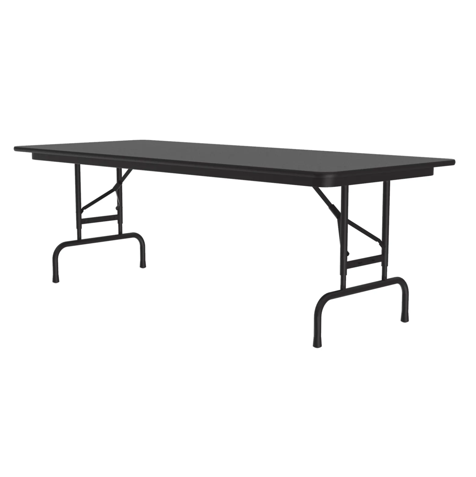 Adjustable Height Folding Table 30"W x 60"L x 22-32"H