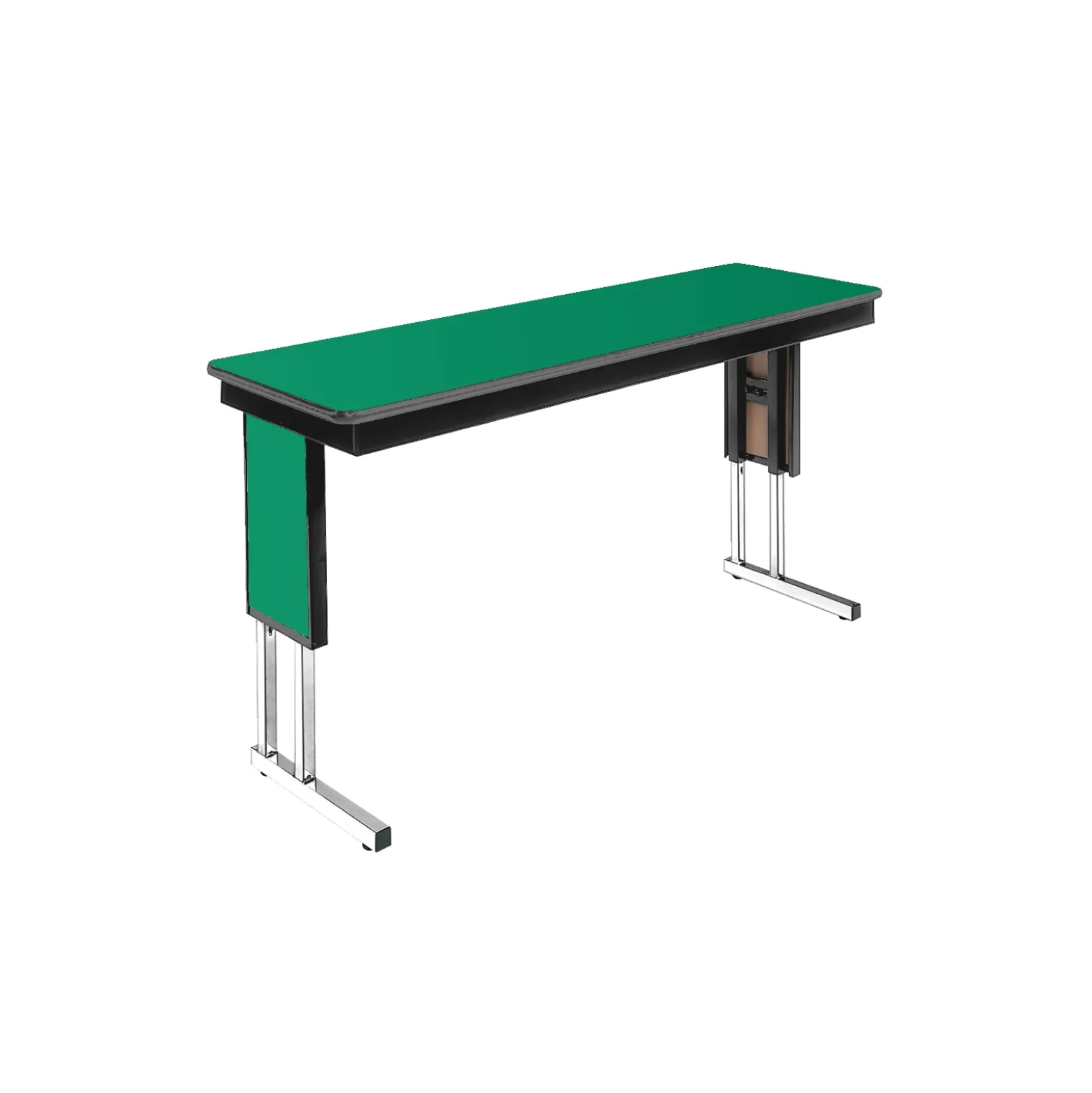 Adjustable Height Folding Leg Seminar Table - 72" x 20"