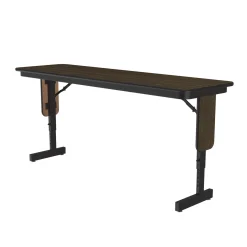 Adjustable Height Folding Table 60 x 18
