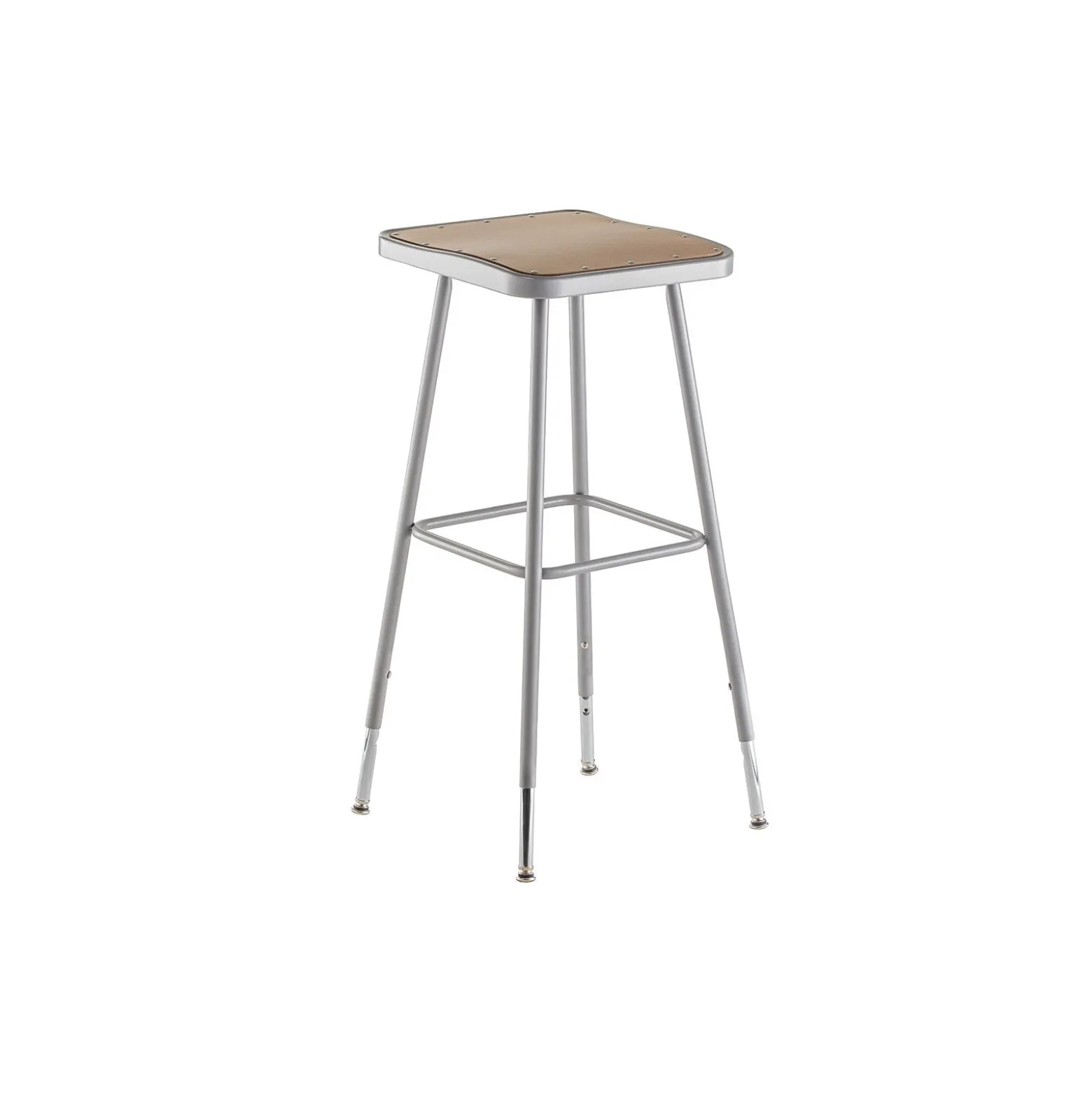 Adjustable Height Lab Stool - 30.75"H-38.75"H