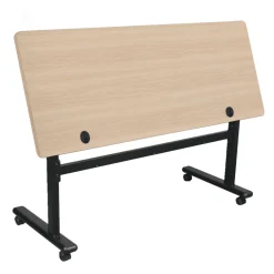 Adjustable Height Mobile Flipper Table - 60