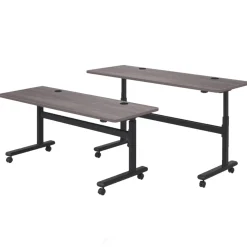 Adjustable Height Mobile Flipper Table - 60