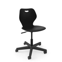 Adjustable Height Mobile Student Task Chair - 16.5"-21.5"H Seat