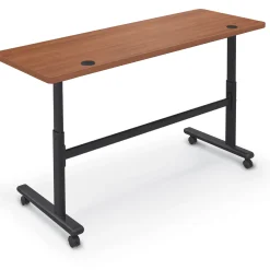 Adjustable Height Mobile Flipper Table - 72