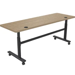 Adjustable Height Mobile Flipper Table - 72
