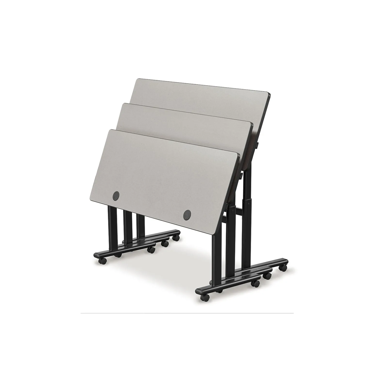Adjustable Height Mobile Flipper Table - 72"W