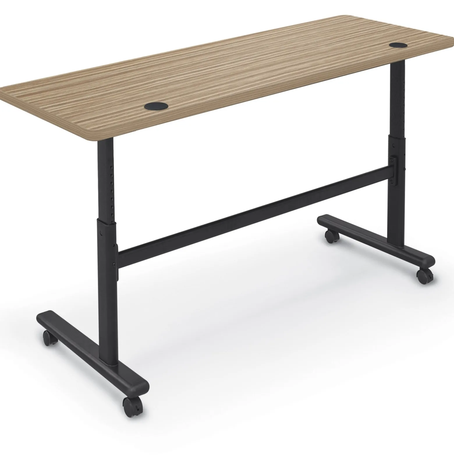 Adjustable Height Mobile Flipper Table - 72"W