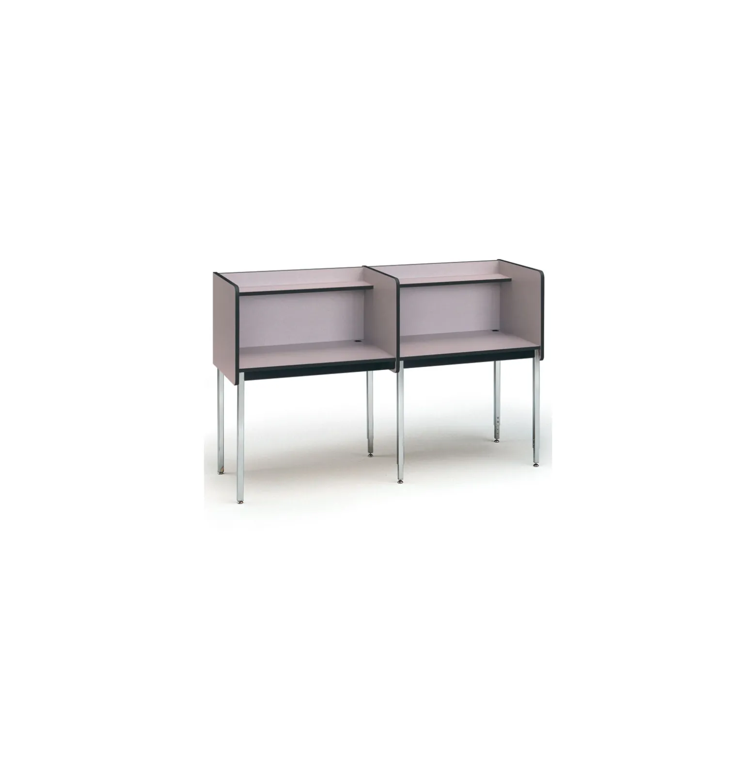 Adjustable Height Modular Carrel- Adder