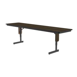 Adjustable Height Panel Leg Table 72" x 24"