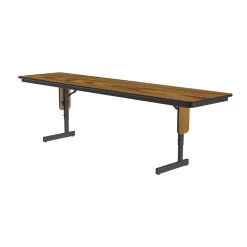 Adjustable Height Panel Leg Table 60" x 24"