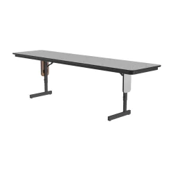 Adjustable Height Panel Leg Table 60