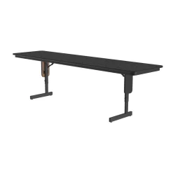 Adjustable Height Panel Leg Table 96