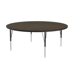 Adjustable Height Round Table 60" Diameter