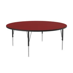 Adjustable Height Round Table 60