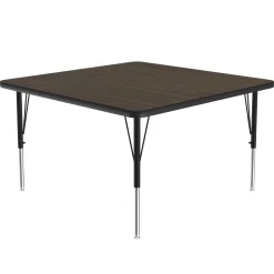 Adjustable Height Square Table 48"x48"
