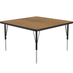 Adjustable Height Square Table 48"x48"