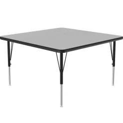 Adjustable Height Square Table 48