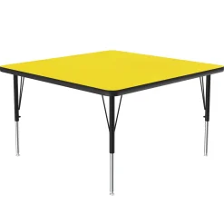 Adjustable Height Square Table 48