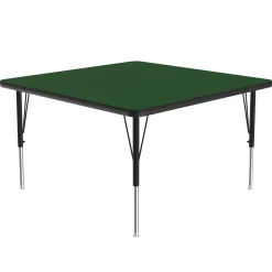 Adjustable Height Square Table 48