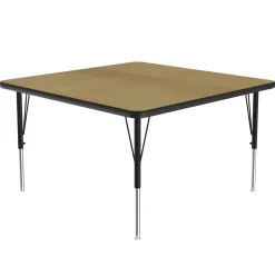 Adjustable Height Square Table 48