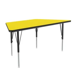 Adjustable Height Trapezoidal Table 30