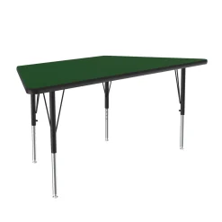 Adjustable Height Trapezoidal Table 30