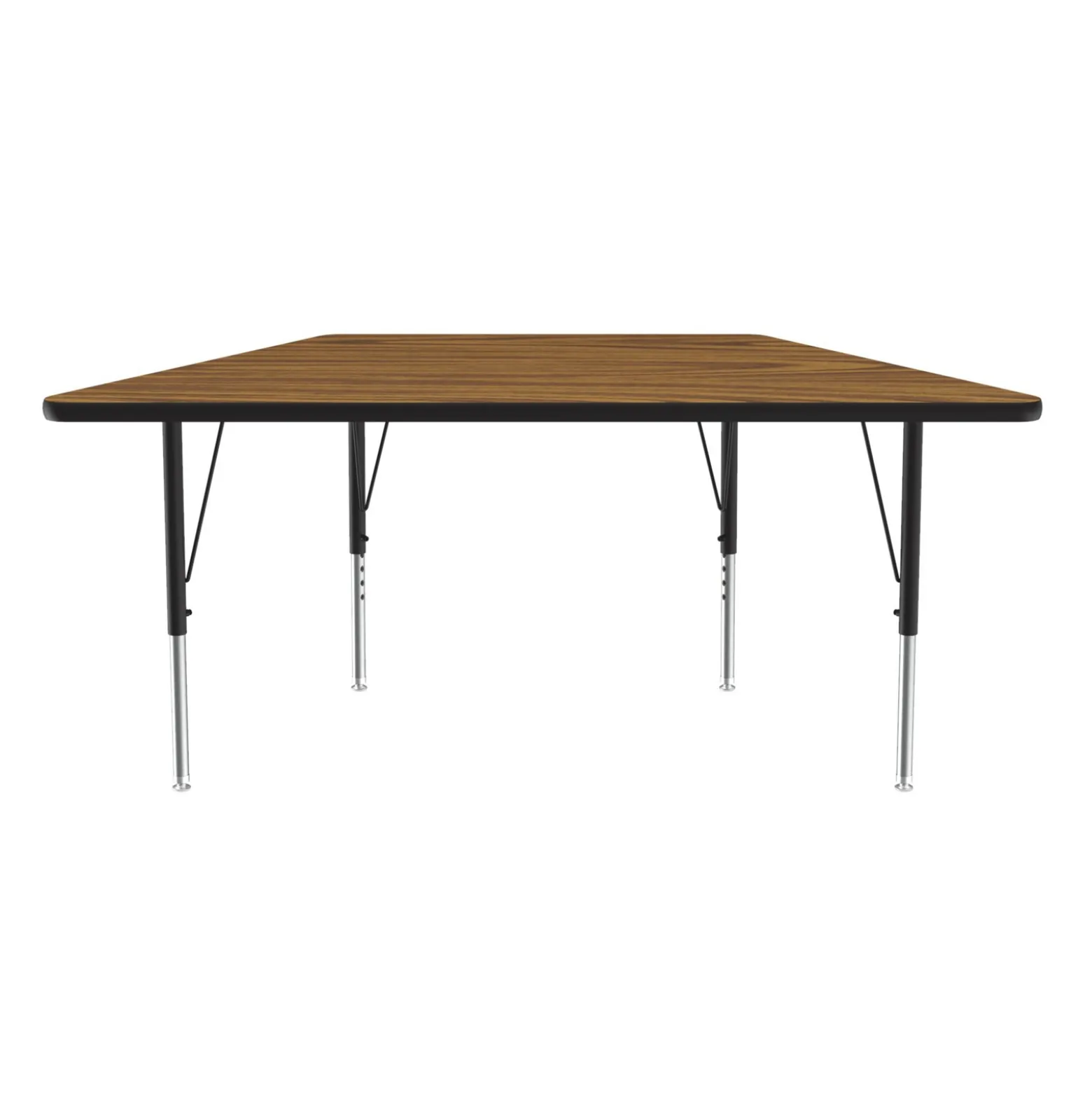 Adjustable Height Trapezoidal Table 30" x 30" x 60"