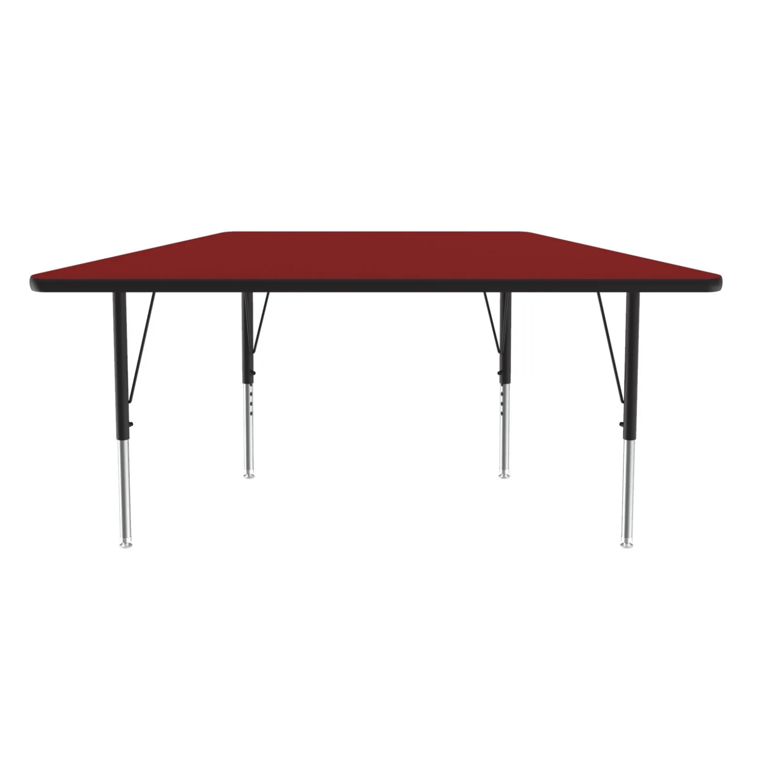 Adjustable Height Trapezoidal Table 30" x 30" x 60"