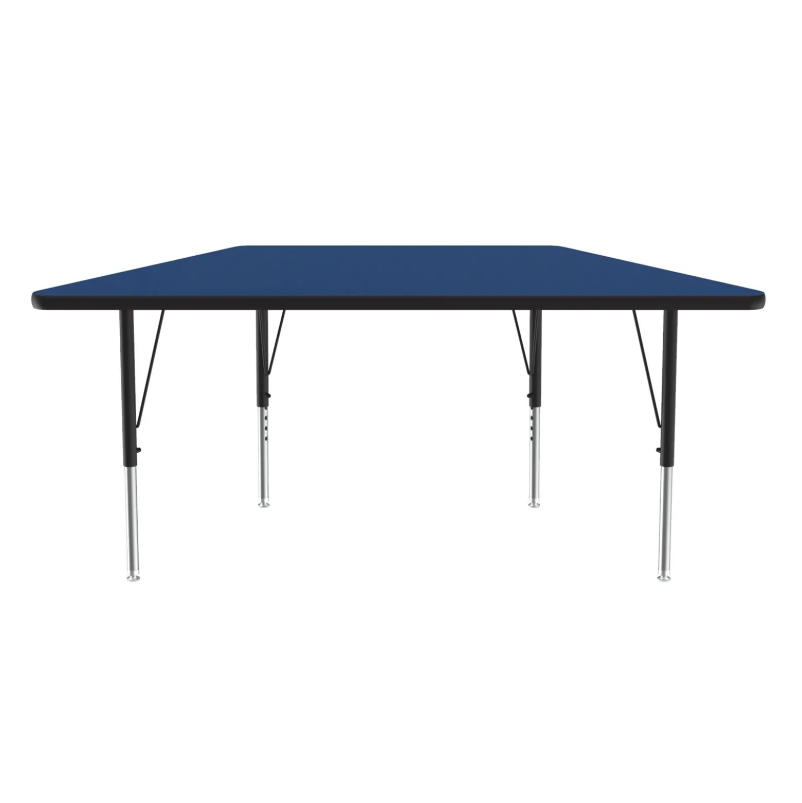 Adjustable Height Trapezoidal Table 30" x 30" x 60"