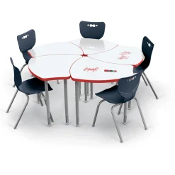Adjustable Height Whiteboard Desk - 30