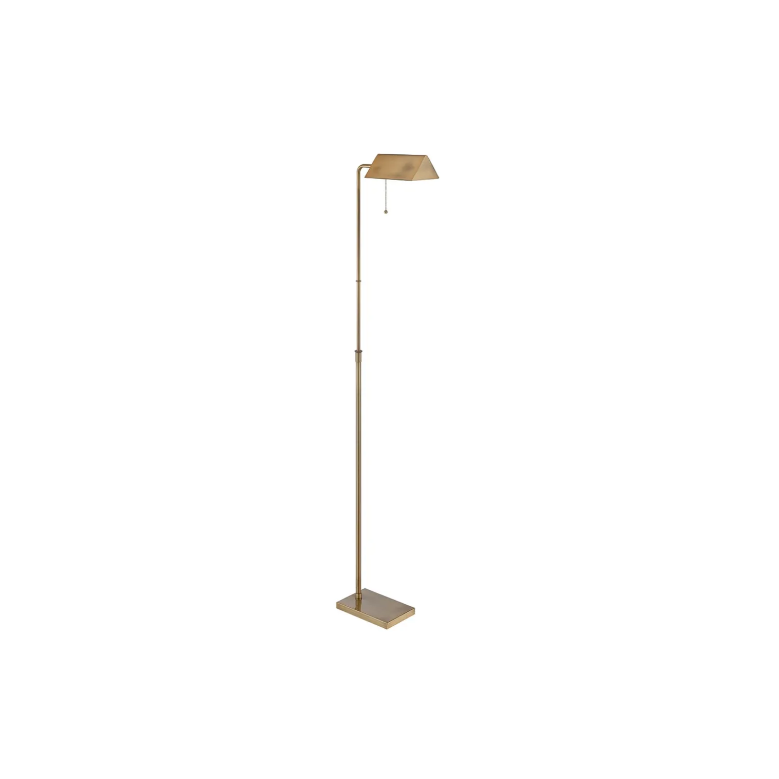Adjustable Pull Chain Metal Floor Lamp