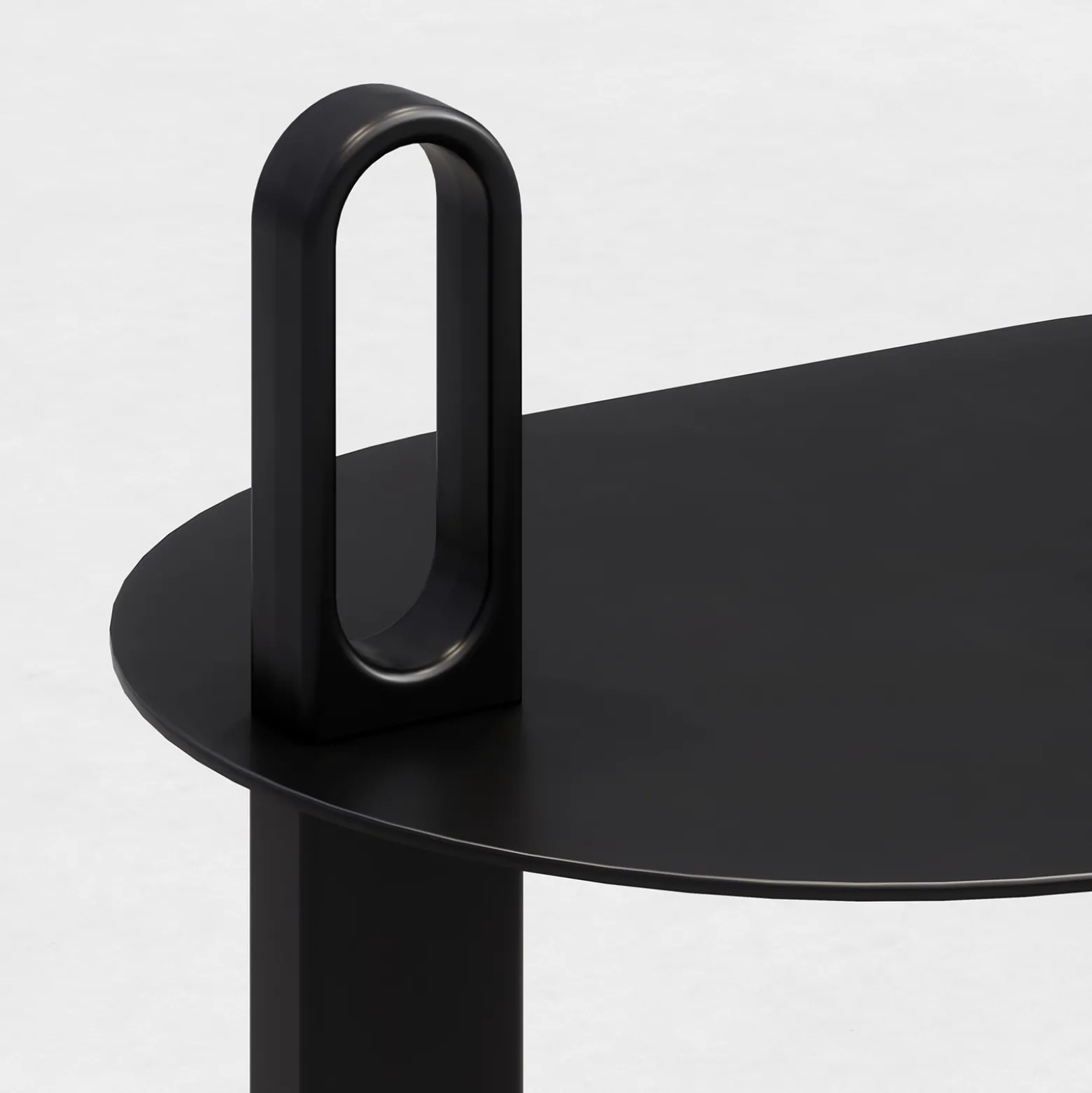 Alden Steel Side Table