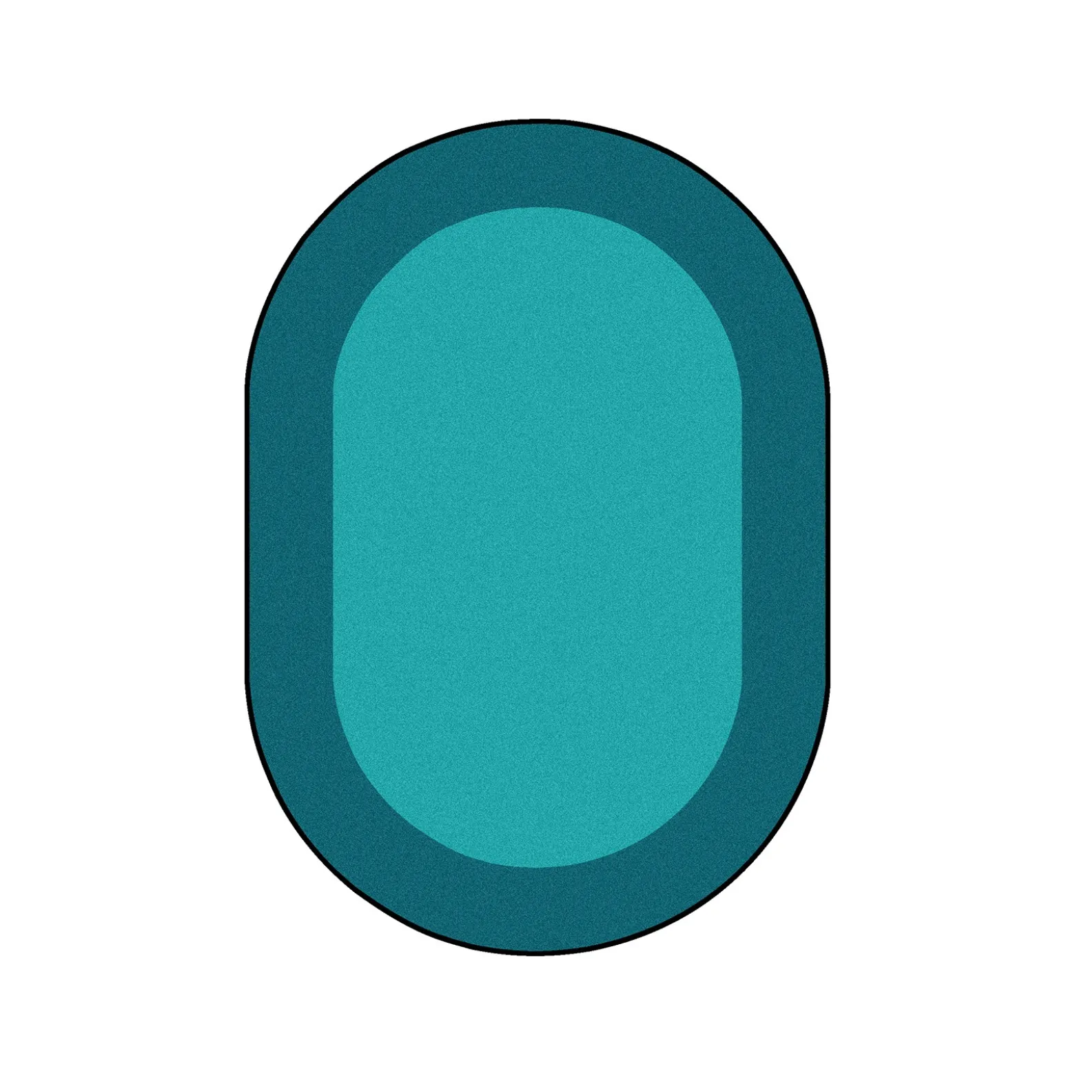 All Around 5'4" x 7'8" Oval Area Rug
