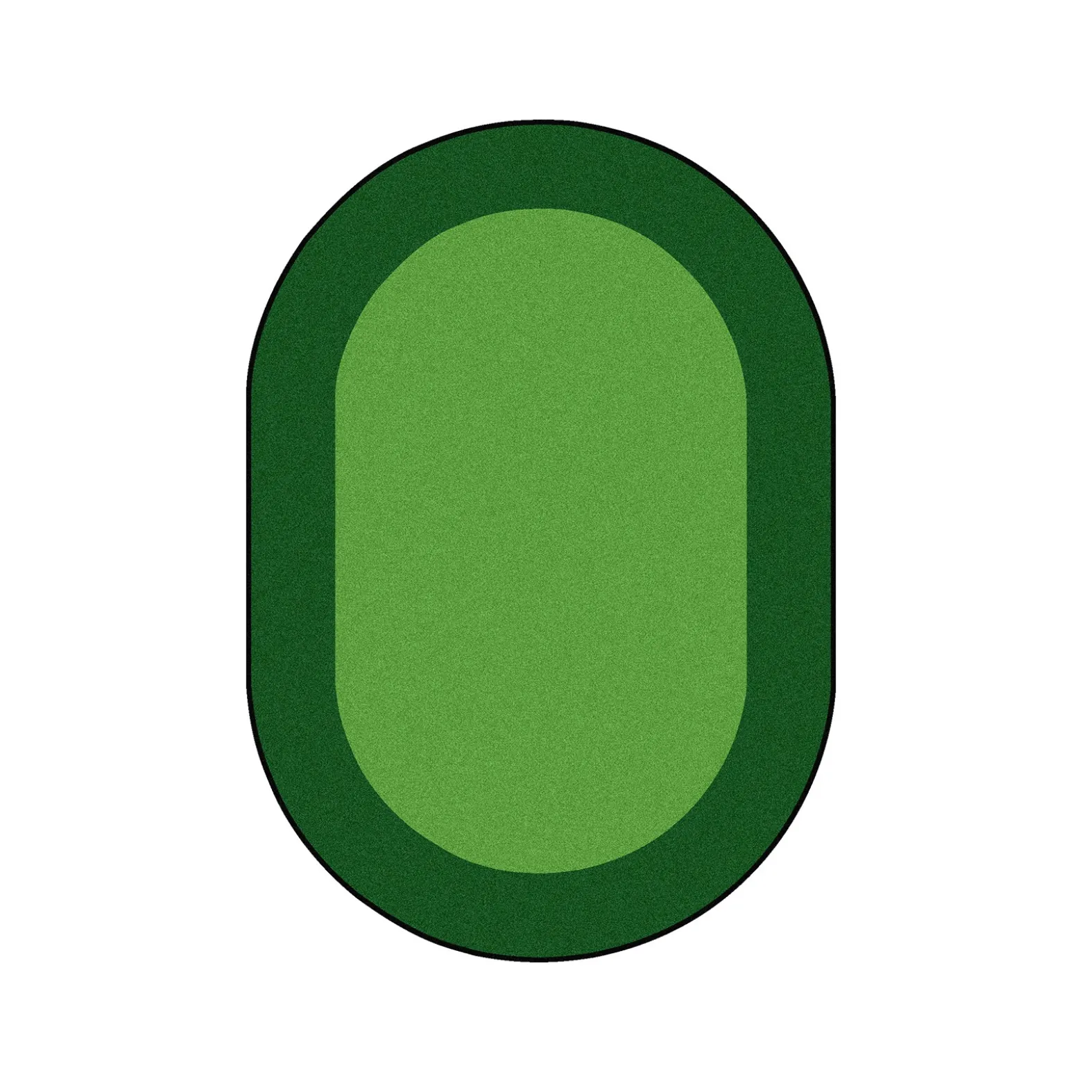 All Around 7'8" x 10'9" Oval Area Rug