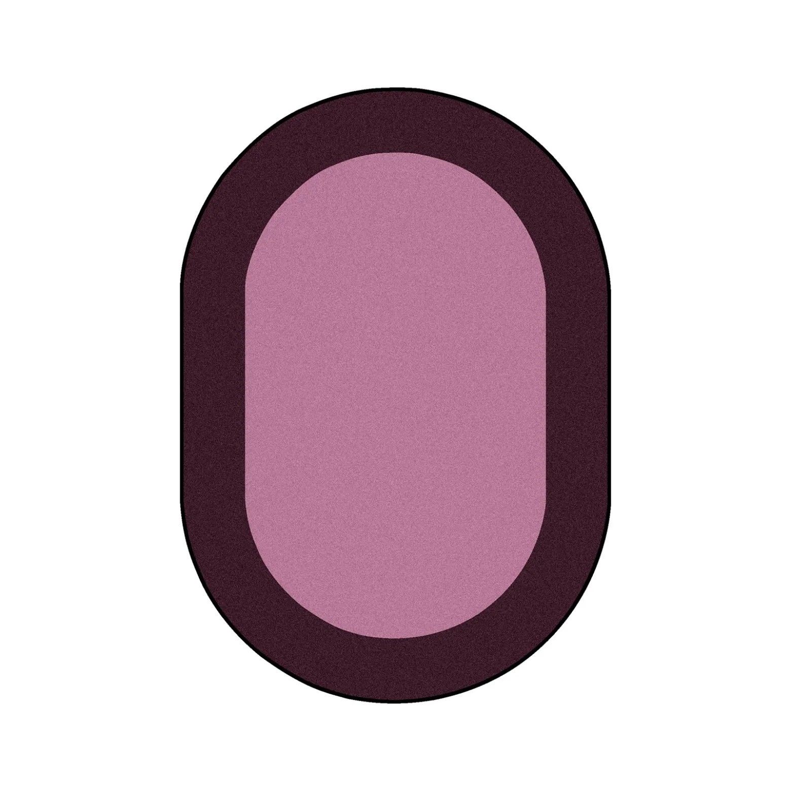 All Around 7'8" x 10'9" Oval Area Rug