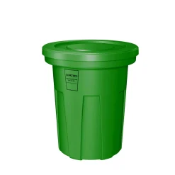 All environment Heavy Duty Waste Receptacle with floor glides-40 Gallon