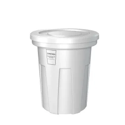 All environment Heavy Duty Waste Receptacle with floor glides-40 Gallon
