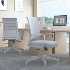 All Grey Mesh Office Chair
