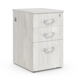 Allure 3 Drawer File Pedestal with Power - 16