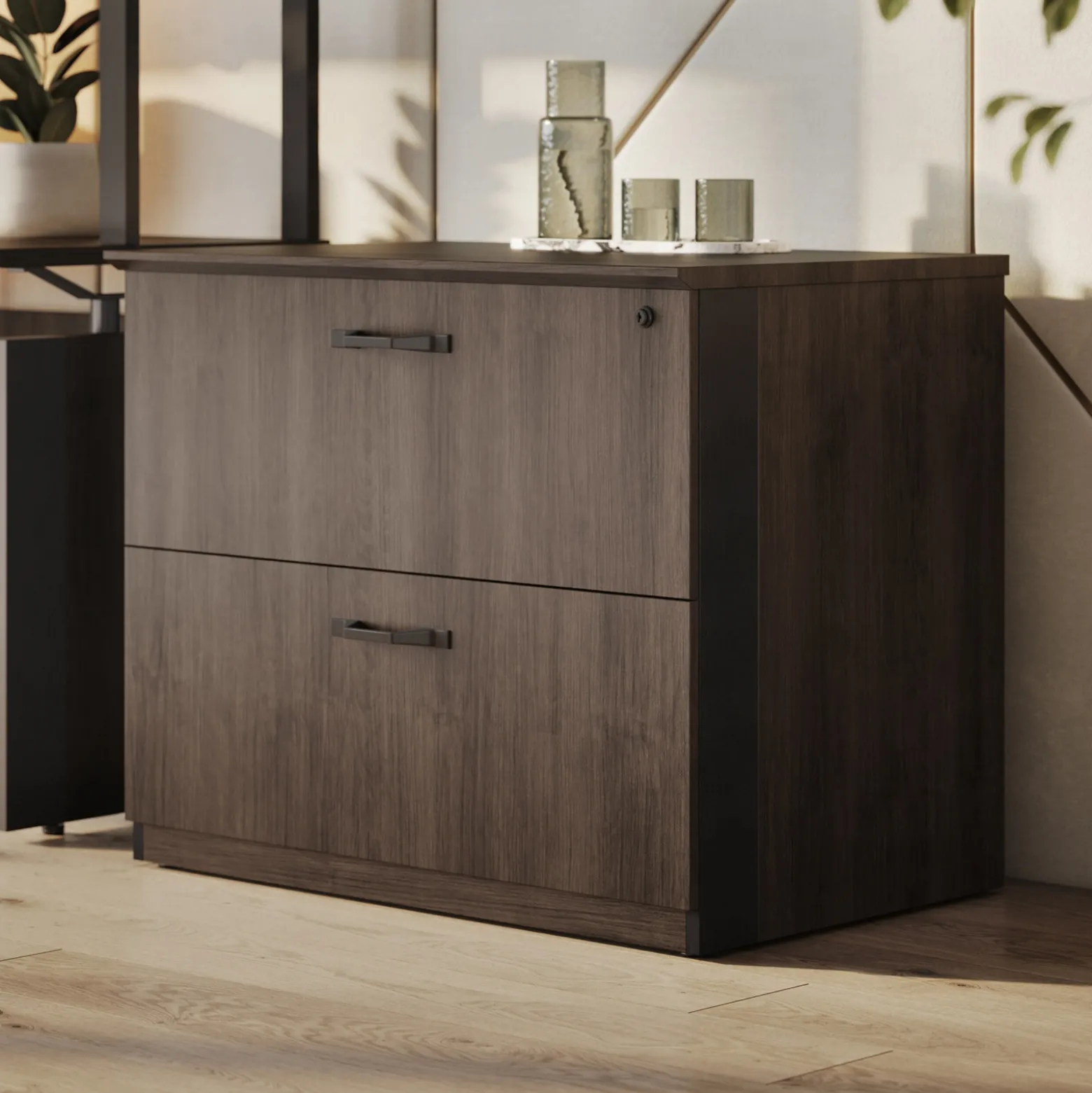 Allure 2 Drawer Lateral File - 36"W x 24"D
