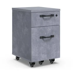 Allure 2 Drawer Mobile File Pedestal - 16"W x 19"D