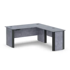 Allure Reversible Height Adjustable L-Shaped Standing Desk - 66