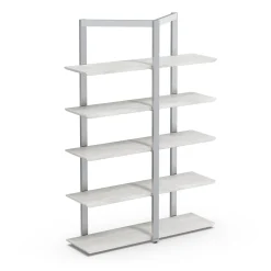Allure 5 Shelf Bookcase - 48
