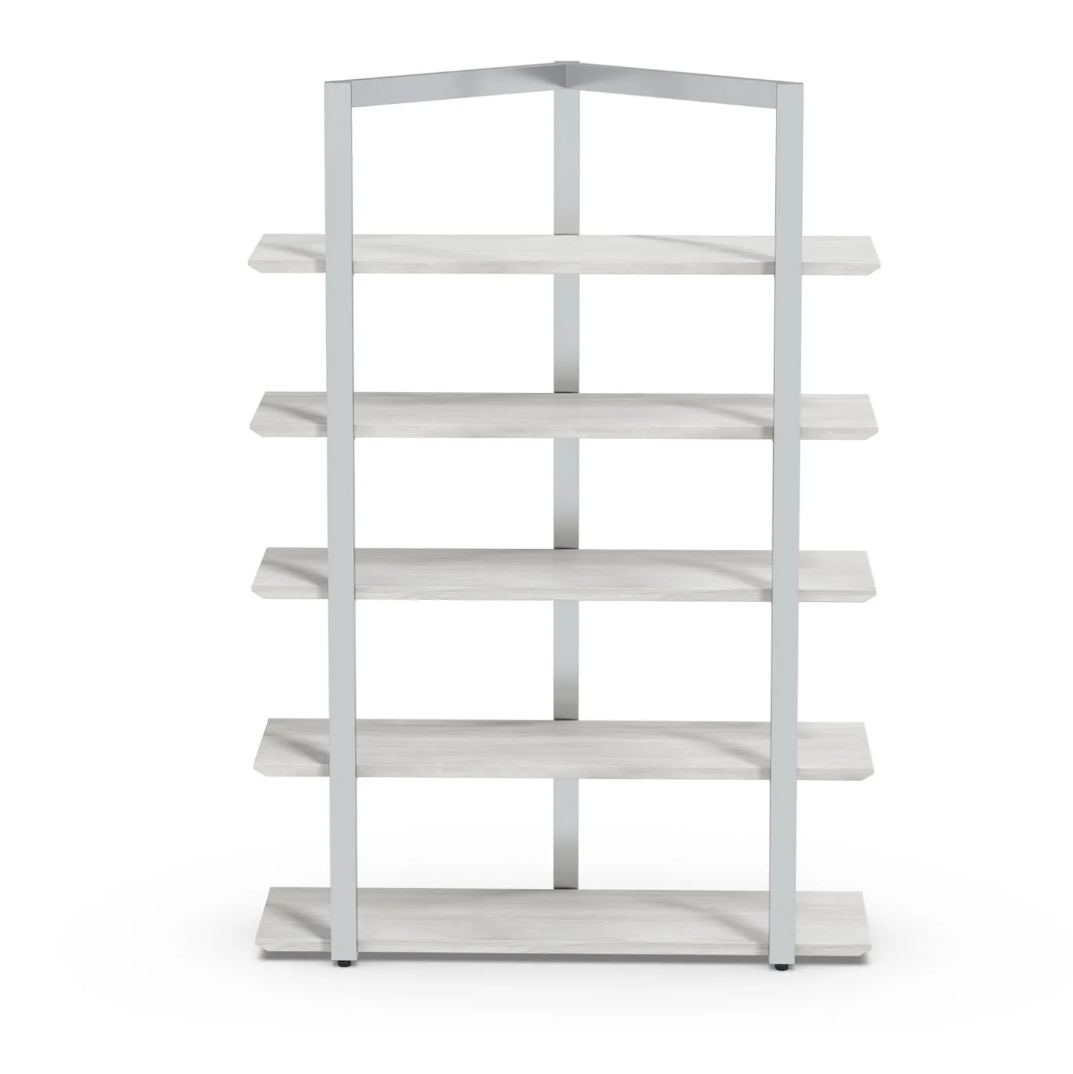 Allure 5 Shelf Bookcase - 48"W x 15"D x 68"H