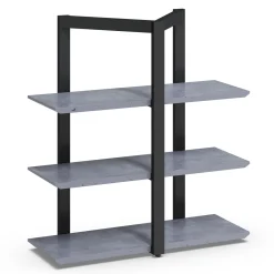Allure 3 Shelf Bookcase - 36