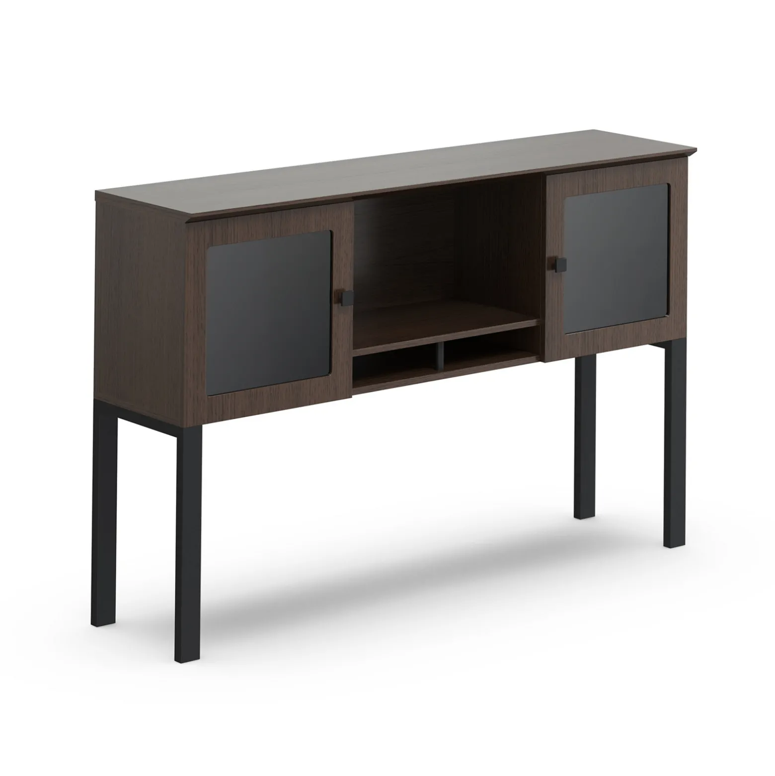 Allure Credenza Storage Hutch - 60"W