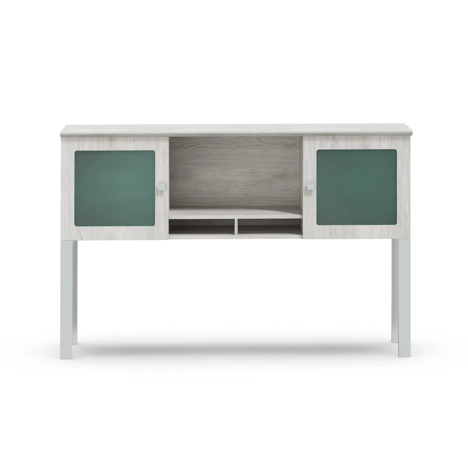 Allure Credenza Storage Hutch - 60"W