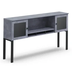 Allure Credenza-Supported Storage Hutch - 72